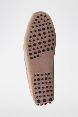 Mocassins en nubuck Cambridge - Rose