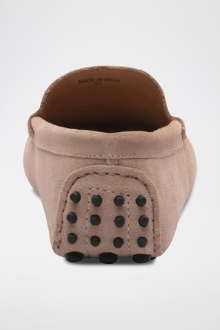 Mocassins en nubuck Cambridge - Rose