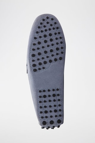 Mocassins en nubuck Cambridge - Bleu