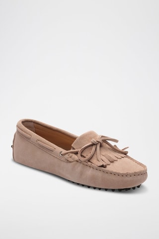 Mocassins en nubuck Emma - Rose