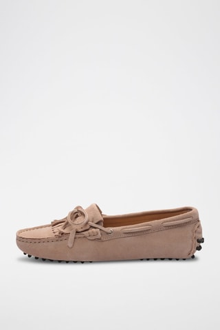 Mocassins en nubuck Emma - Rose