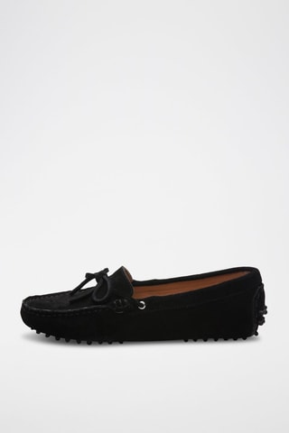 Mocassins en nubuck Newton - Noir