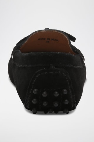 Mocassins en nubuck Newton - Noir