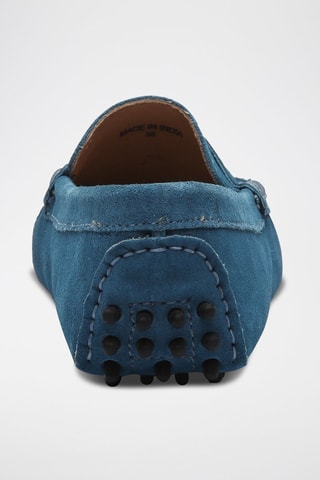 Mocassins en nubuck Thandie - Bleu