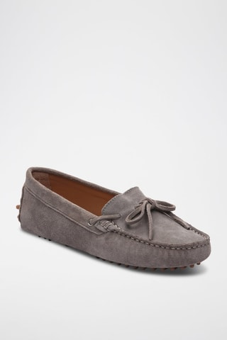Mocassins en nubuck Newton - Gris