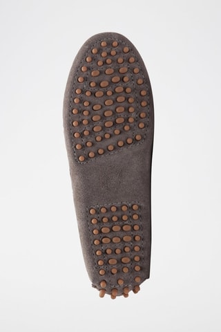Mocassins en nubuck Newton - Gris