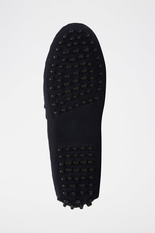 Mocassins en nubuck Newton - Bleu