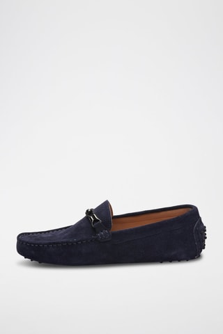 Mocassins en nubuck Jace - Bleu