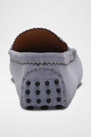Mocassins en nubuck Lew - Gris