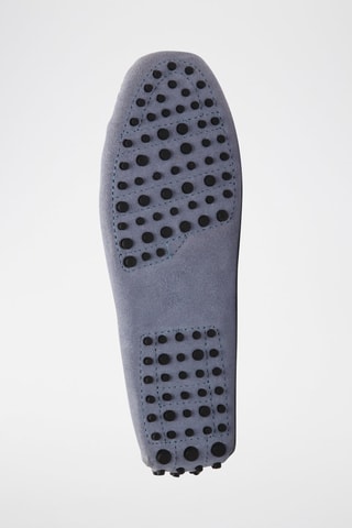 Mocassins en nubuck Lew - Gris