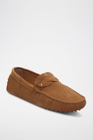 Mocassins en nubuck Eugene - Marron