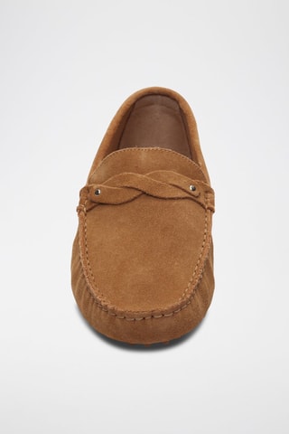 Mocassins en nubuck Eugene - Marron