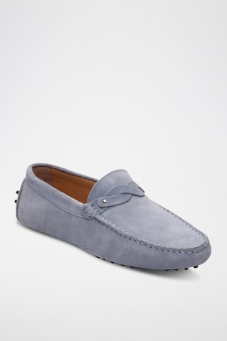 Mocassins en nubuck Eugène - Bleu
