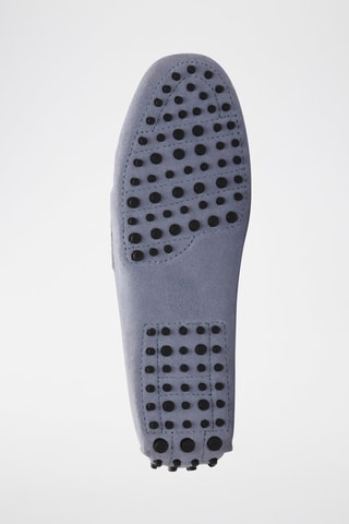 Mocassins en nubuck Eugène - Bleu