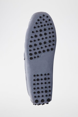 Mocassins en nubuck Harold - Bleu