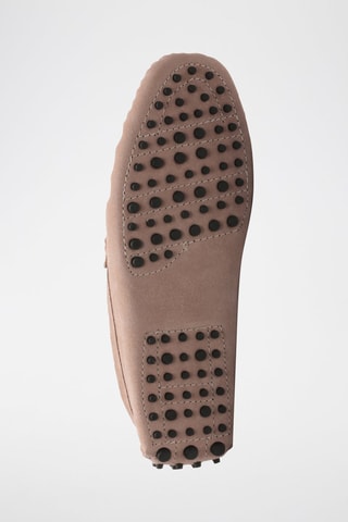 Mocassins en nubuck - Rose