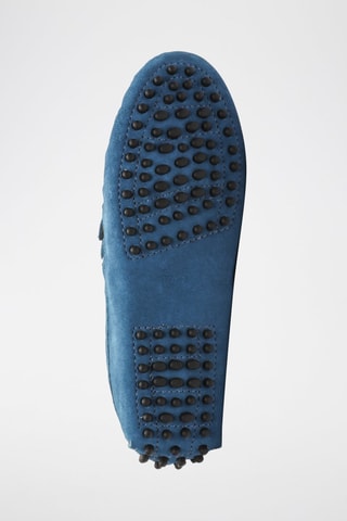 Mocassins en nubuck Kate - Bleu