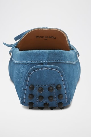 Mocassins en nubuck Kate - Bleu