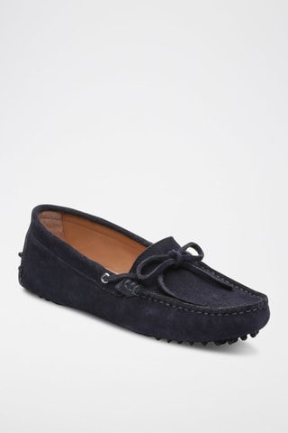 Mocassins en nubuck Kate - Bleu