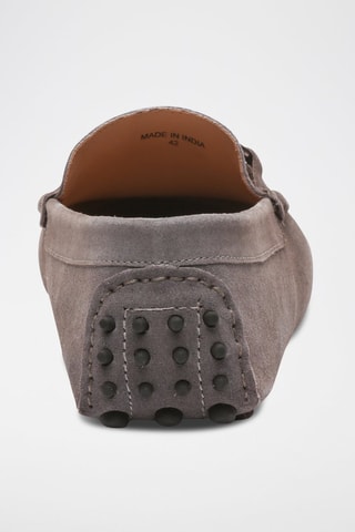 Mocassins en cuir Felix - Gris
