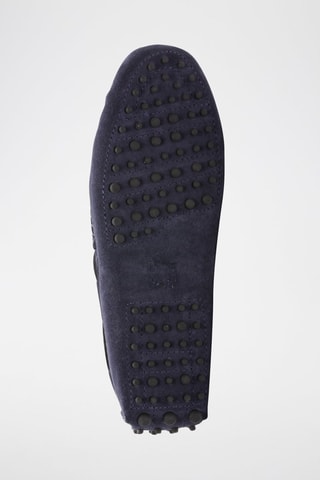 Mocassins en nubuck Finn - Bleu