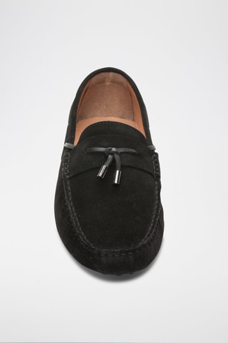 Mocassins en nubuck Finn - Noir