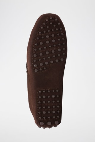 Mocassins en nubuck Kurt - Marron