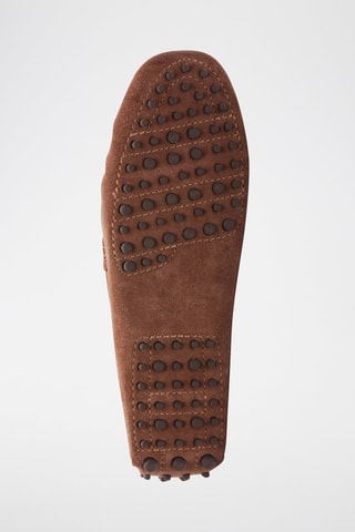 Mocassins en nubuck Kurt - Marron