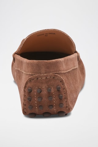 Mocassins en nubuck Kurt - Marron