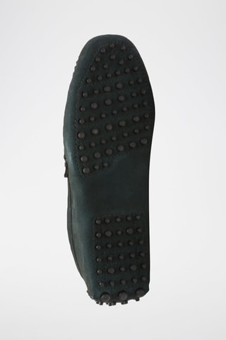 Mocassins en nubuck Cambridge - Vert