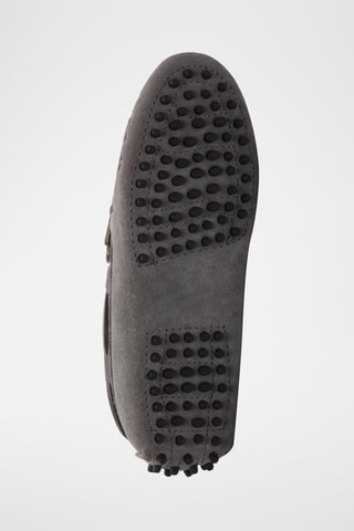 Mocassins en nubuck Lily - Gris