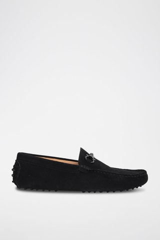 Mocassins en nubuck Felix - Noir