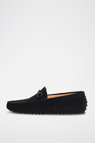 Mocassins en nubuck Felix - Noir