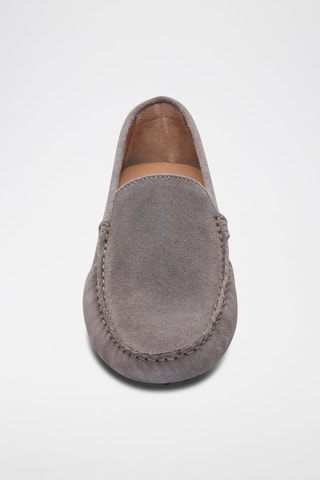 Mocassins en nubuck Cambridge - Gris