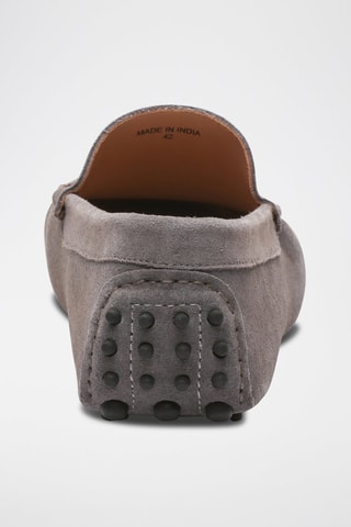 Mocassins en nubuck Cambridge - Gris