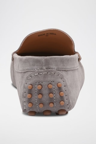 Mocassins en nubuck Cambridge - Gris