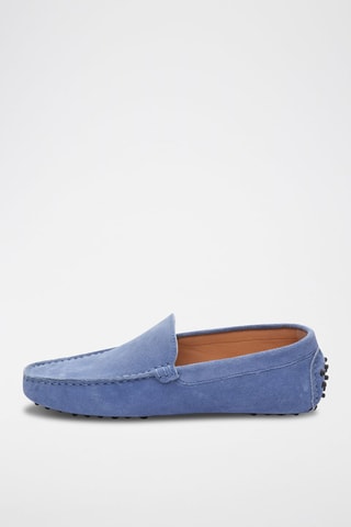 Mocassins en nubuck Cambridge - Bleu