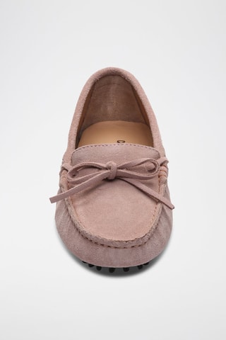 Mocassins en nubuck Newton - Rose