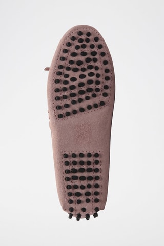 Mocassins en nubuck Newton - Rose