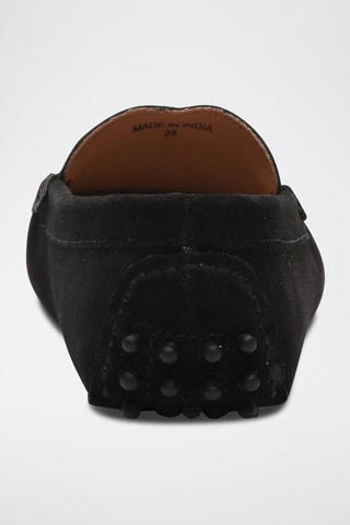 Mocassins en cuir Thandie - Noir