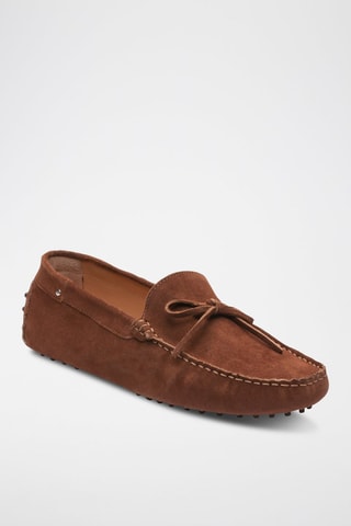 Mocassins en nubuck Fabian - Marron