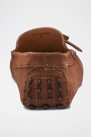 Mocassins en nubuck Fabian - Marron