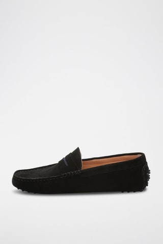 Mocassins en nubuck Cliff - Noir