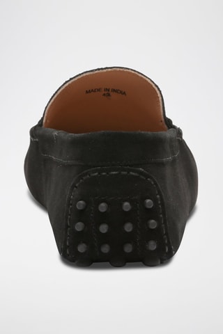 Mocassins en nubuck Cliff - Noir