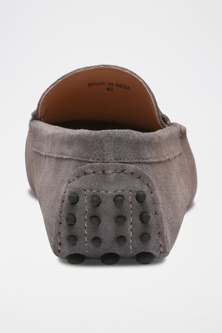 Mocassins en nubuck Cliff - Gris
