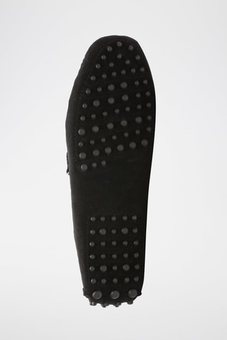 Mocassins en nubuck Kurt - Noir