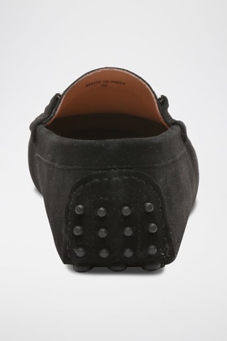 Mocassins en nubuck Kurt - Noir
