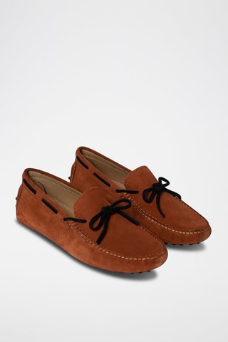 Mocassins en nubuck Cornwall - Marron