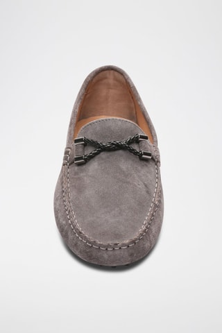 Mocassins en nubuck Phillip - Gris