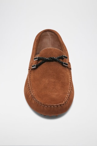 Mocassins en nubuck Phillip - Marron